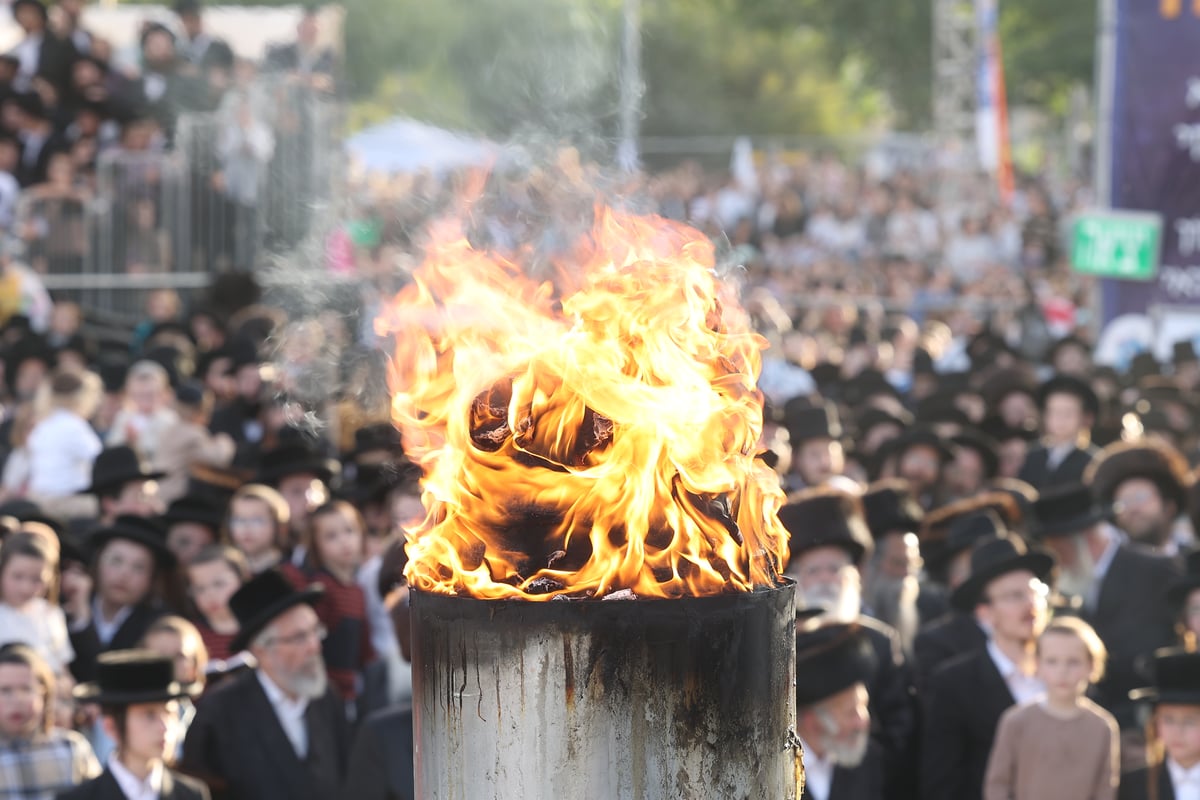 הילולת הרשב"י בחצר ההילולא במתחם שמעון הצדיק בירושלים