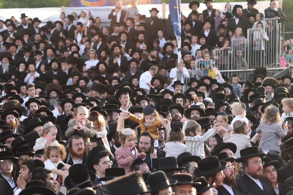 הילולת הרשב"י בחצר ההילולא במתחם שמעון הצדיק בירושלים