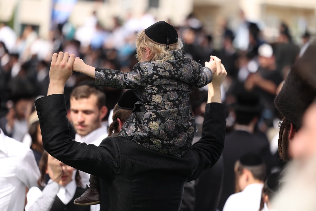 הילולת הרשב"י בחצר ההילולא במתחם שמעון הצדיק בירושלים