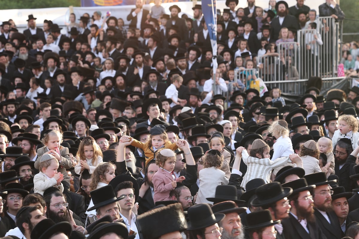 הילולת הרשב"י בחצר ההילולא במתחם שמעון הצדיק בירושלים