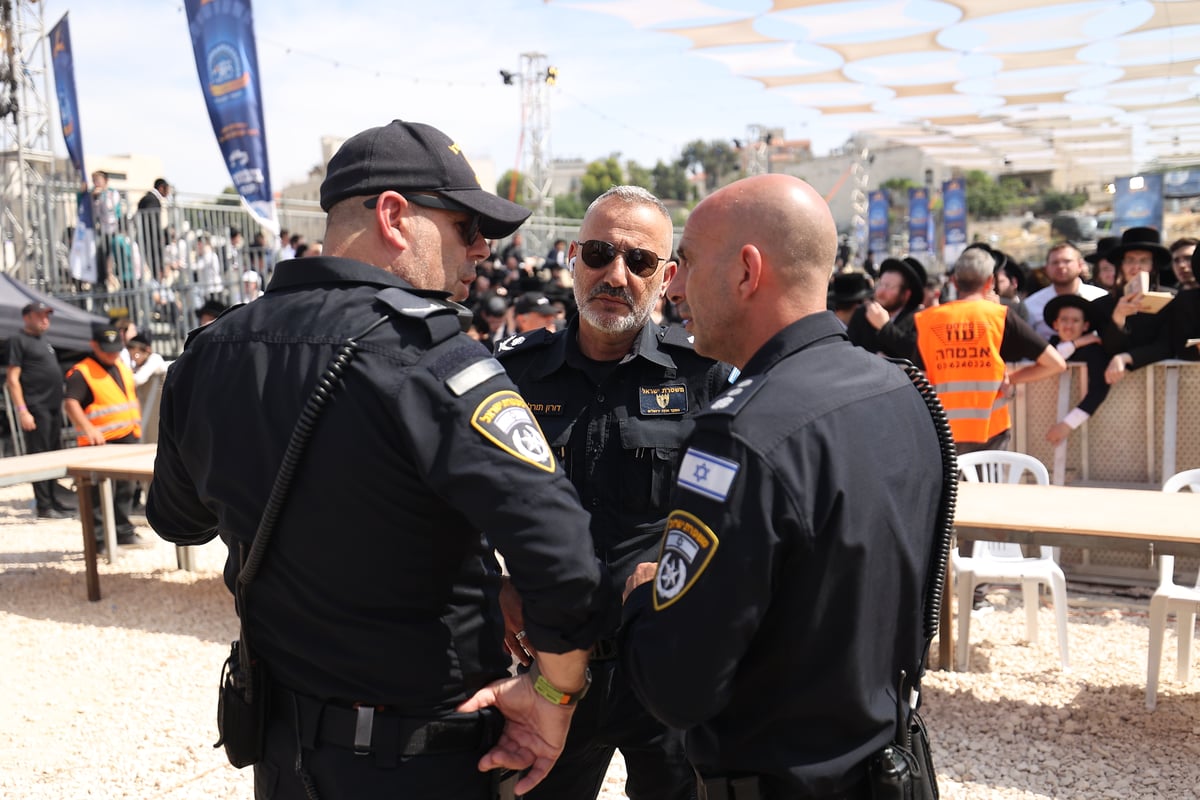 הילולת הרשב"י בחצר ההילולא במתחם שמעון הצדיק בירושלים