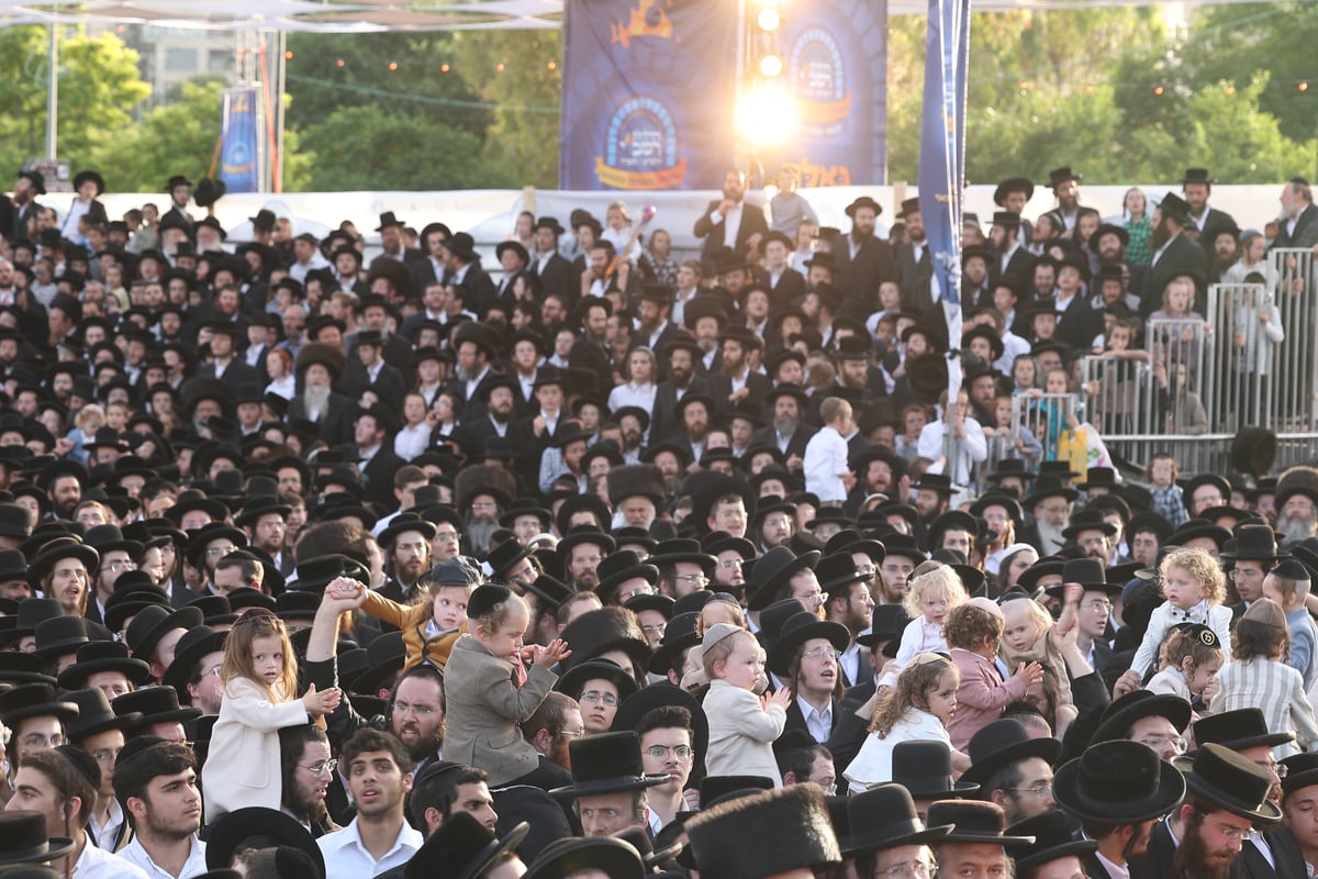 הילולת הרשב"י בחצר ההילולא במתחם שמעון הצדיק בירושלים