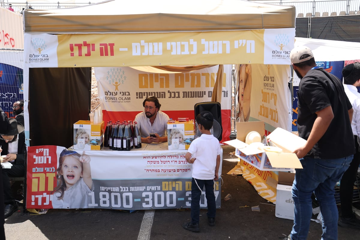 הילולת הרשב"י בחצר ההילולא במתחם שמעון הצדיק בירושלים