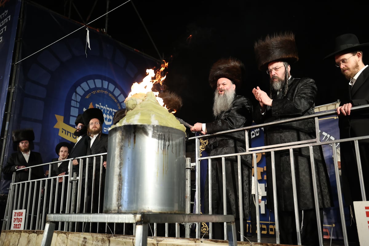 הילולת הרשב"י בחצר ההילולא במתחם שמעון הצדיק בירושלים