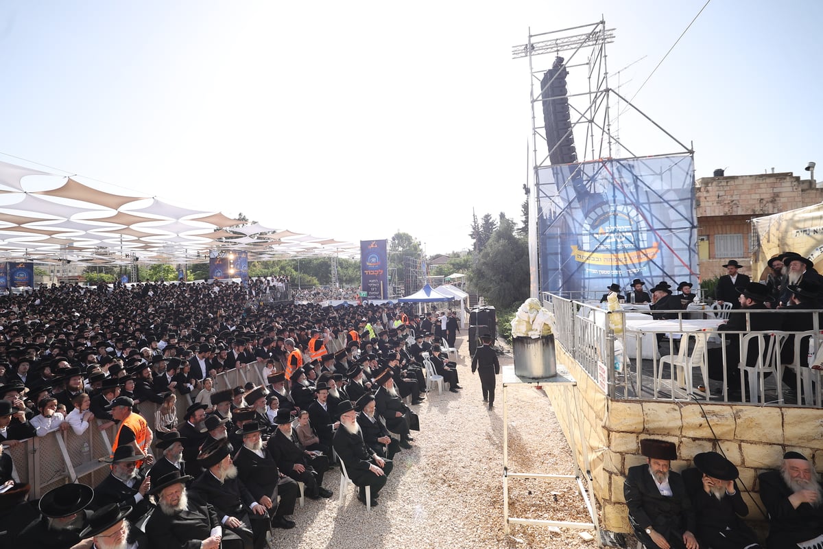 הילולת הרשב"י בחצר ההילולא במתחם שמעון הצדיק בירושלים