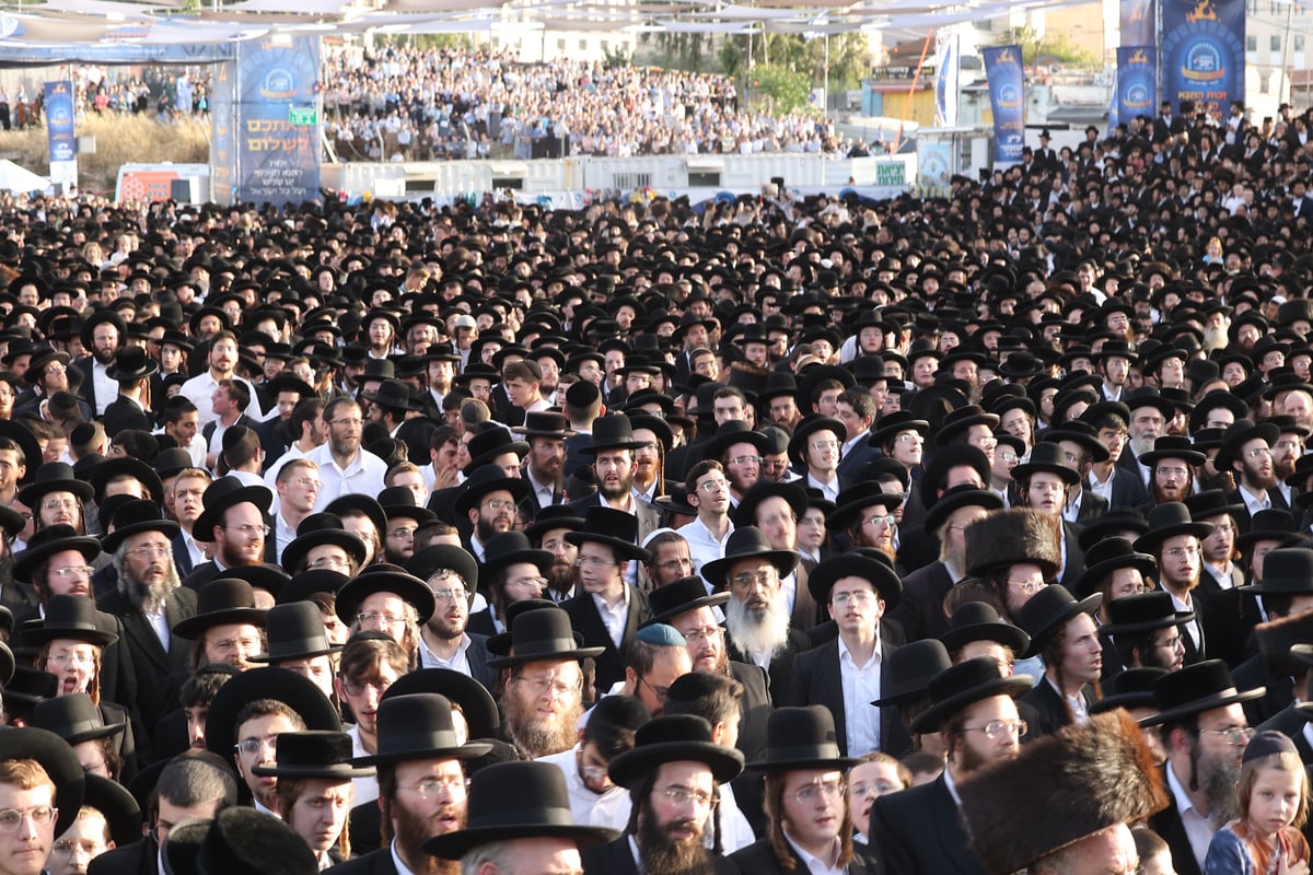 הילולת הרשב"י בחצר ההילולא במתחם שמעון הצדיק בירושלים