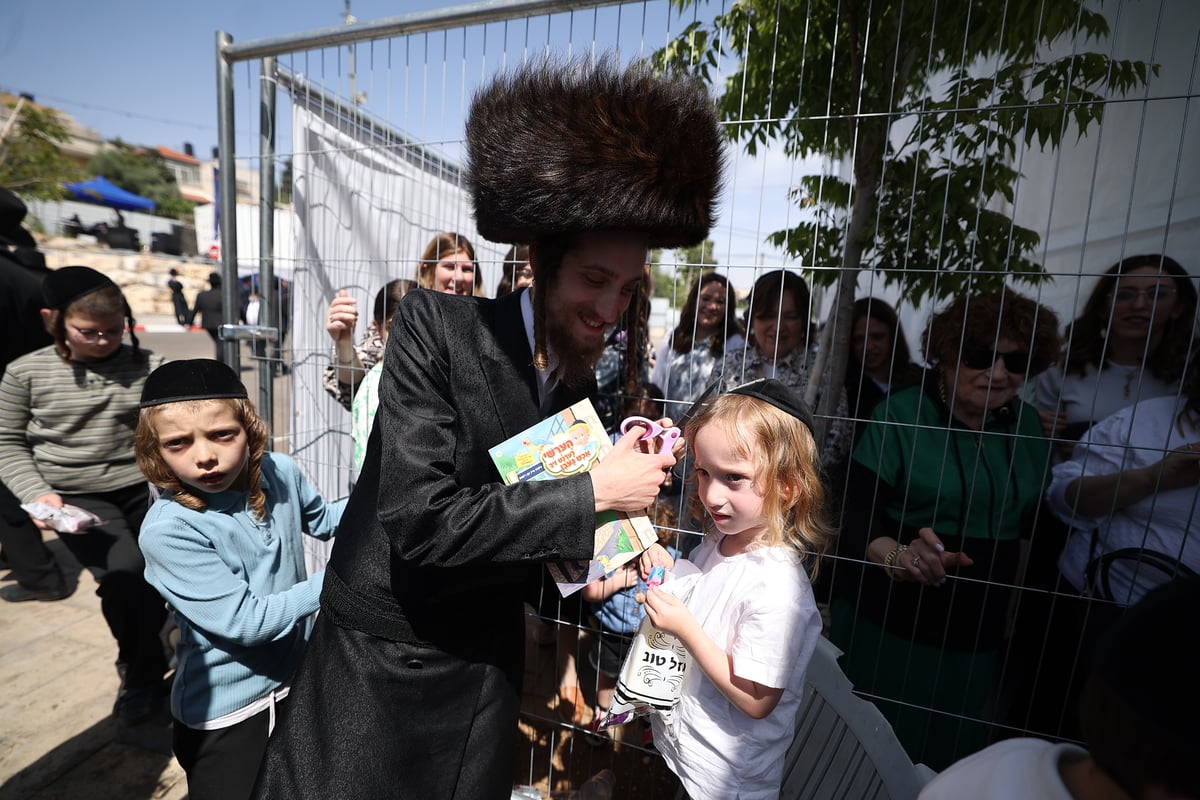 הילולת הרשב"י בחצר ההילולא במתחם שמעון הצדיק בירושלים