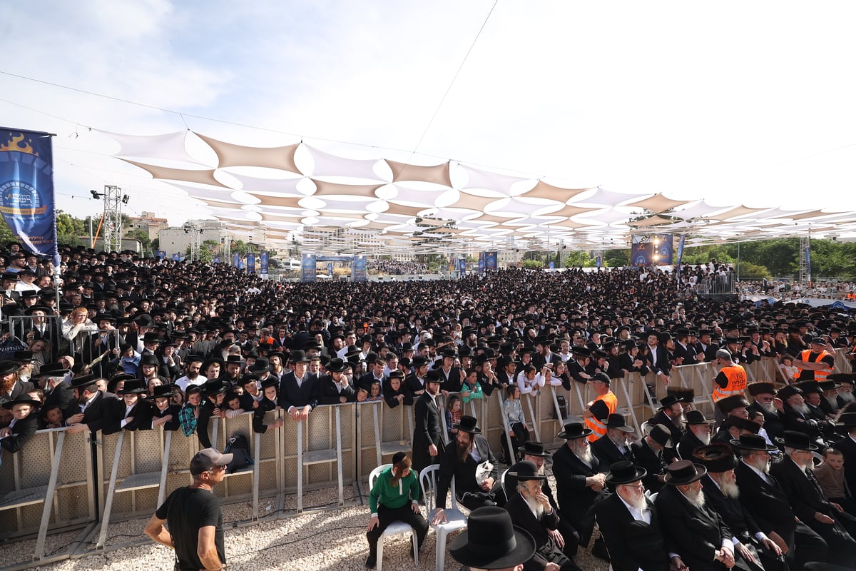 הילולת הרשב"י בחצר ההילולא במתחם שמעון הצדיק בירושלים