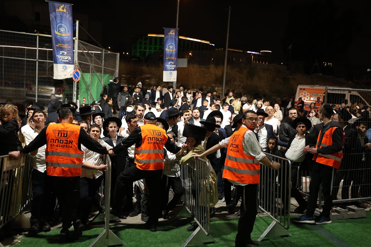 הילולת הרשב"י בחצר ההילולא במתחם שמעון הצדיק בירושלים