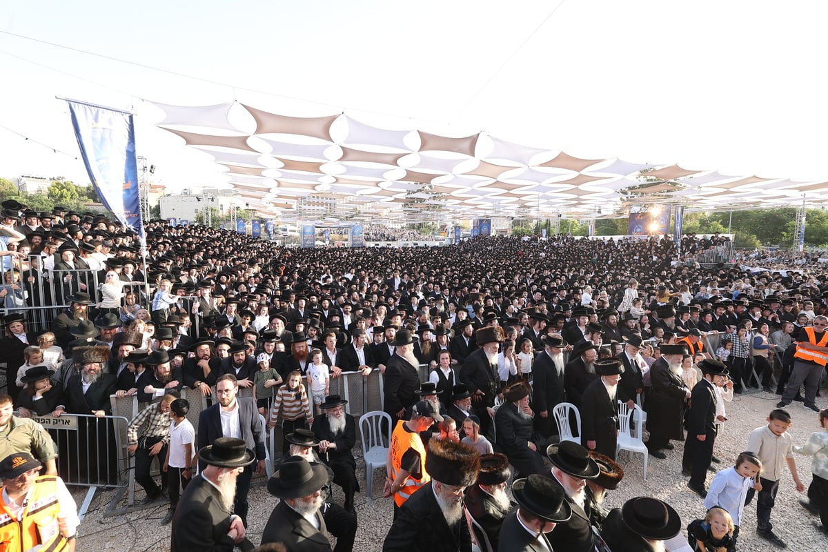 הילולת הרשב"י בחצר ההילולא במתחם שמעון הצדיק בירושלים