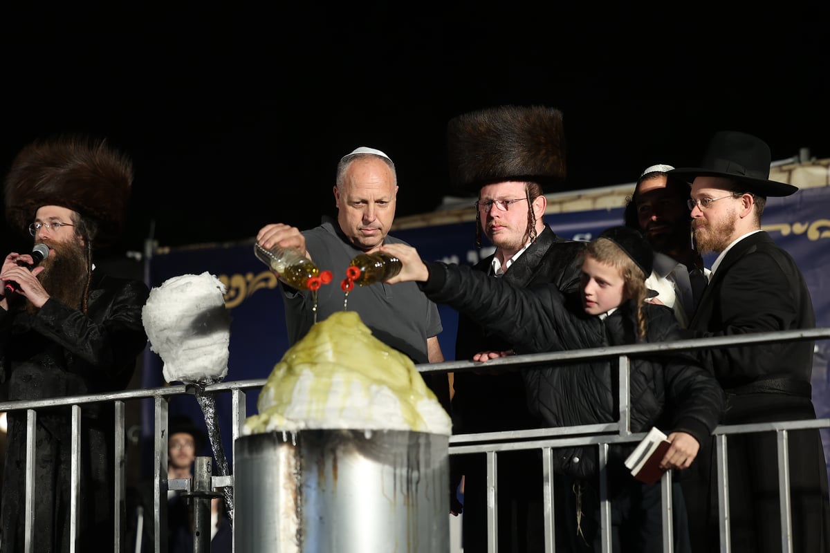 הילולת הרשב"י בחצר ההילולא במתחם שמעון הצדיק בירושלים