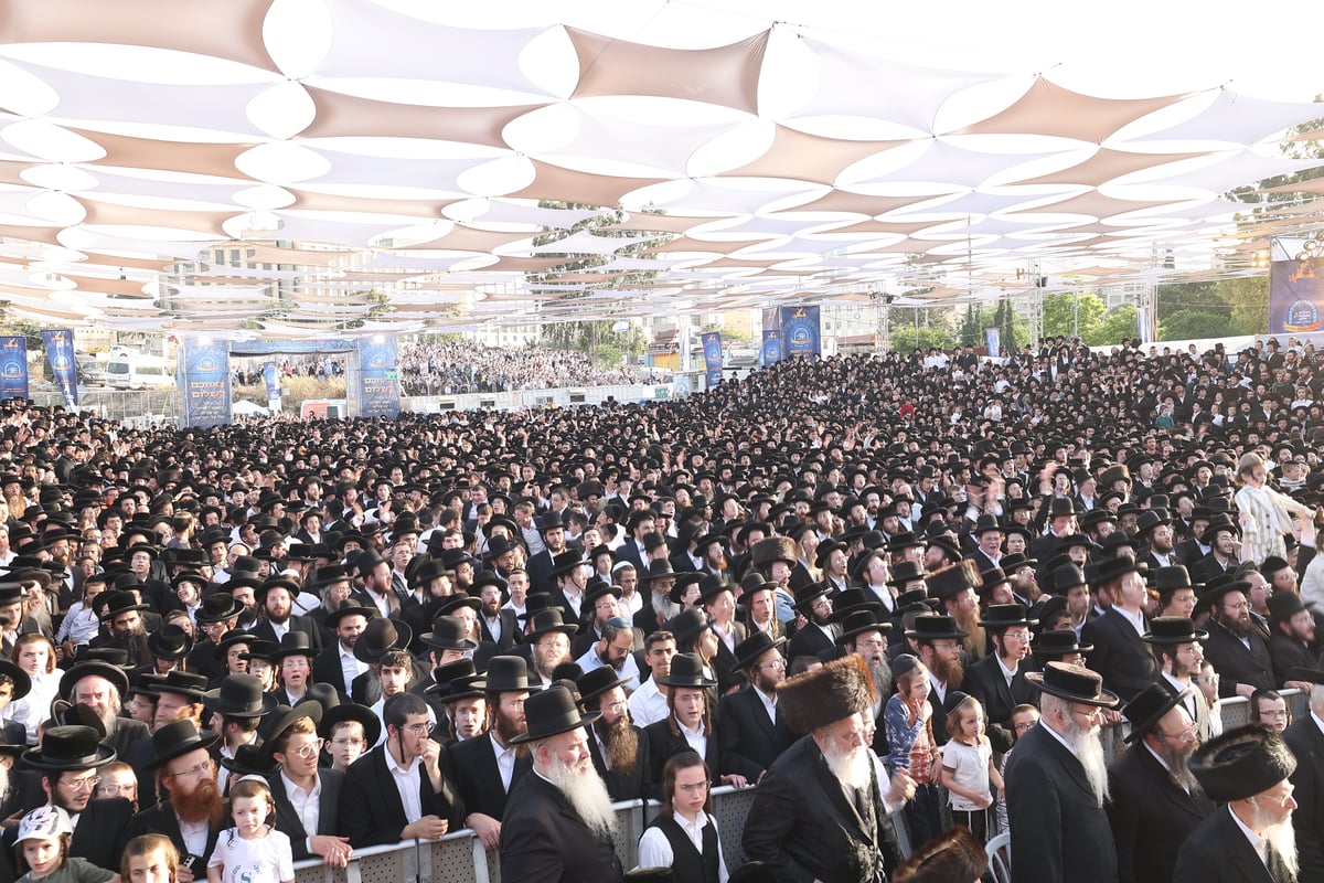 הילולת הרשב"י בחצר ההילולא במתחם שמעון הצדיק בירושלים