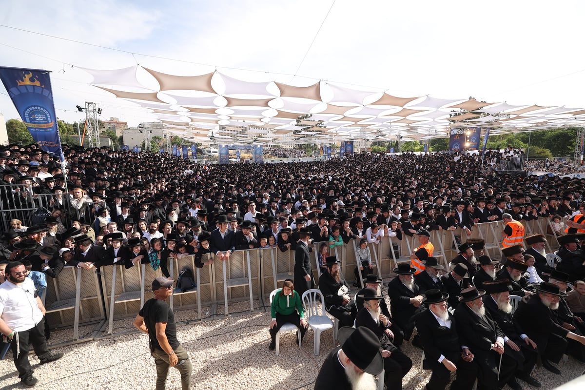 הילולת הרשב"י בחצר ההילולא במתחם שמעון הצדיק בירושלים