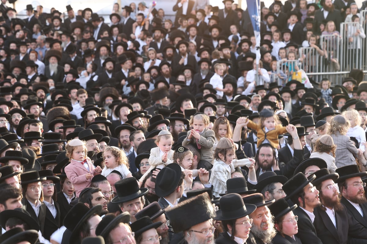 הילולת הרשב"י בחצר ההילולא במתחם שמעון הצדיק בירושלים