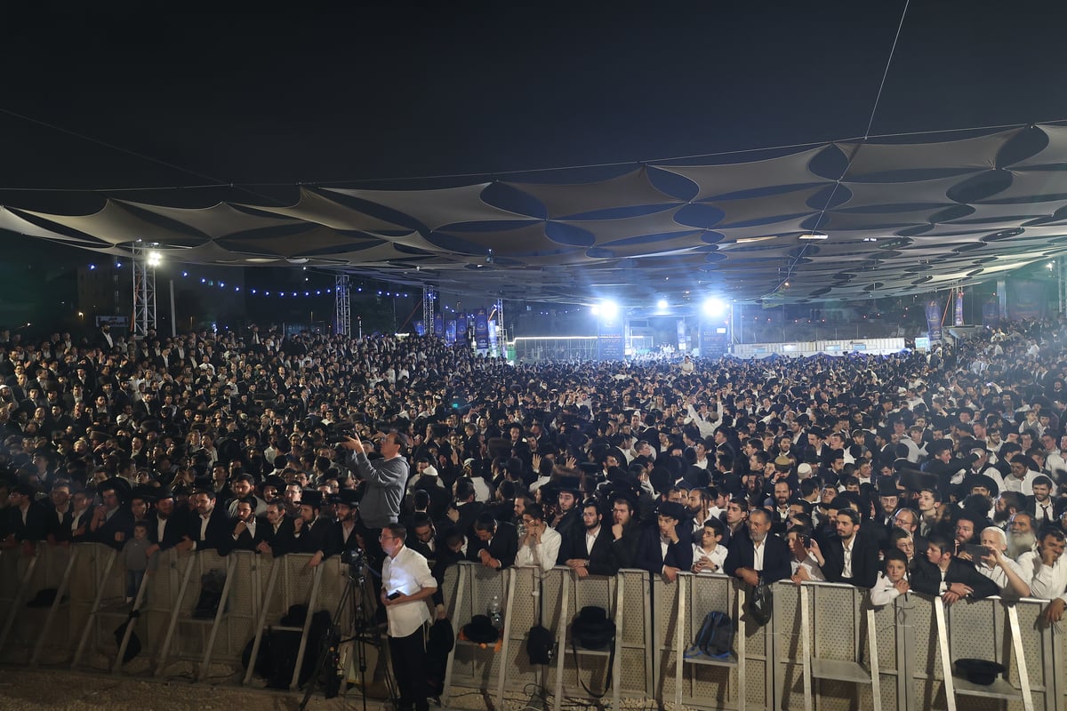 הילולת הרשב"י בחצר ההילולא במתחם שמעון הצדיק בירושלים