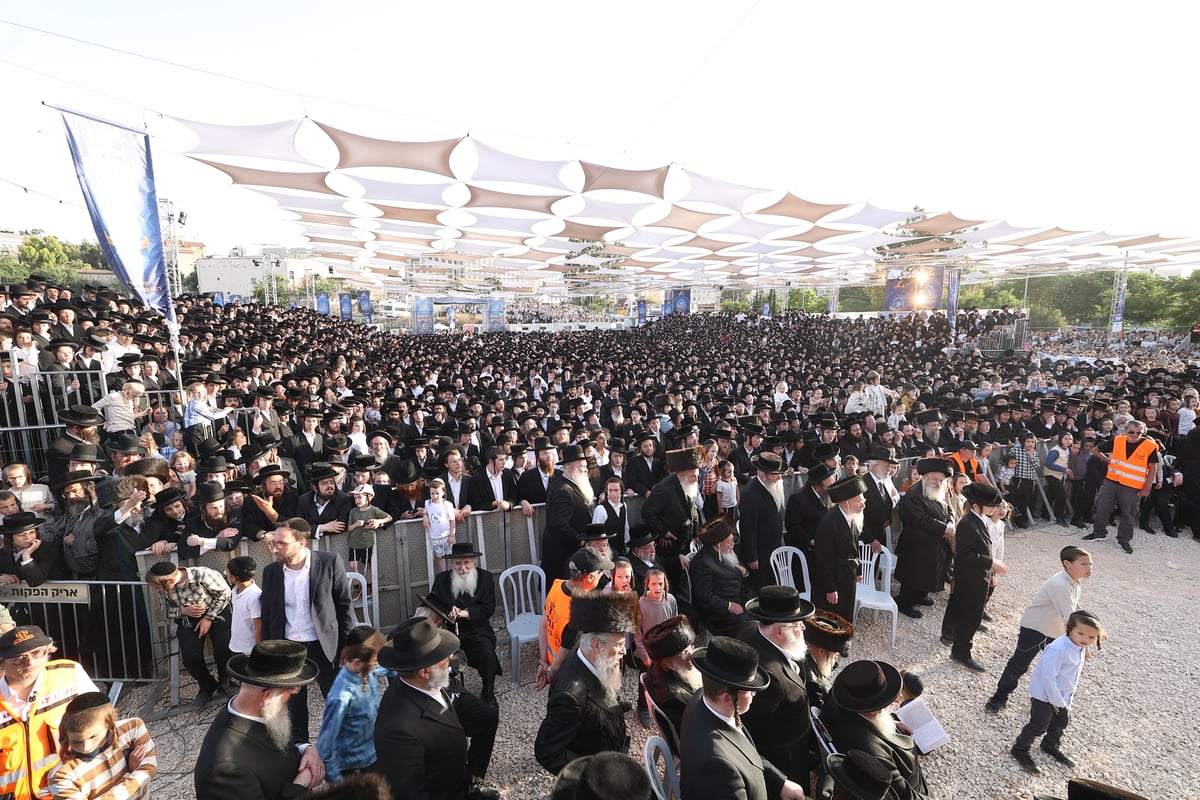 הילולת הרשב"י בחצר ההילולא במתחם שמעון הצדיק בירושלים