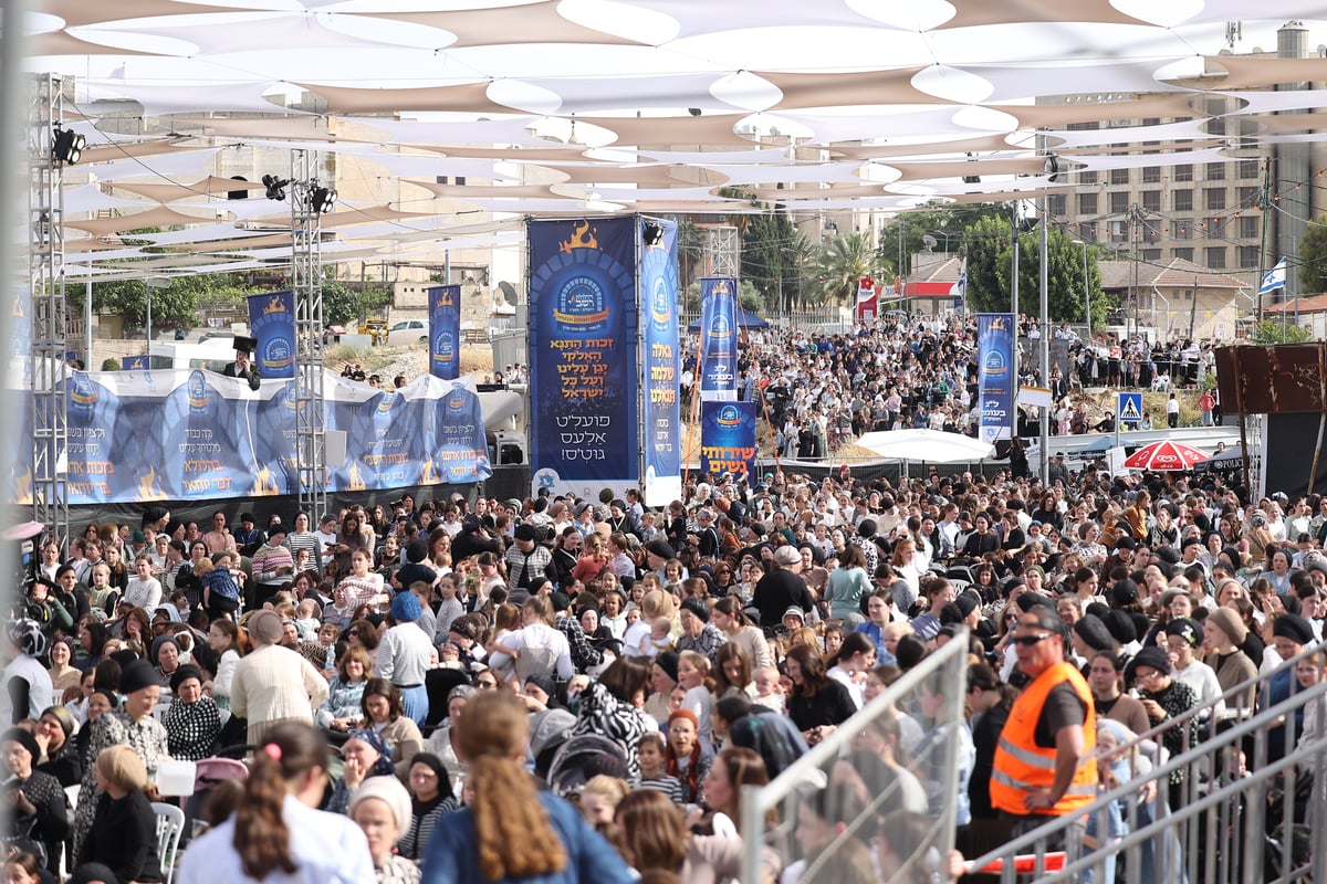 הילולת הרשב"י בחצר ההילולא במתחם שמעון הצדיק בירושלים