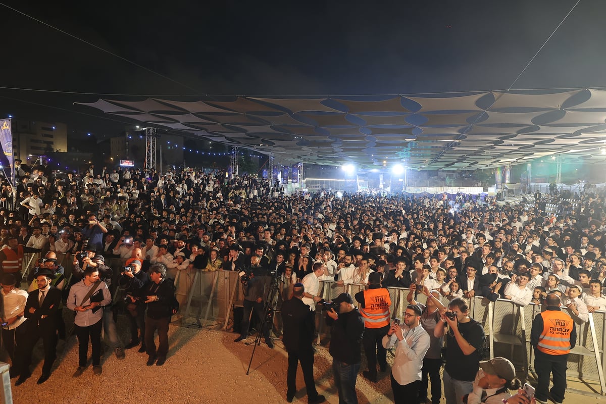 הילולת הרשב"י בחצר ההילולא במתחם שמעון הצדיק בירושלים