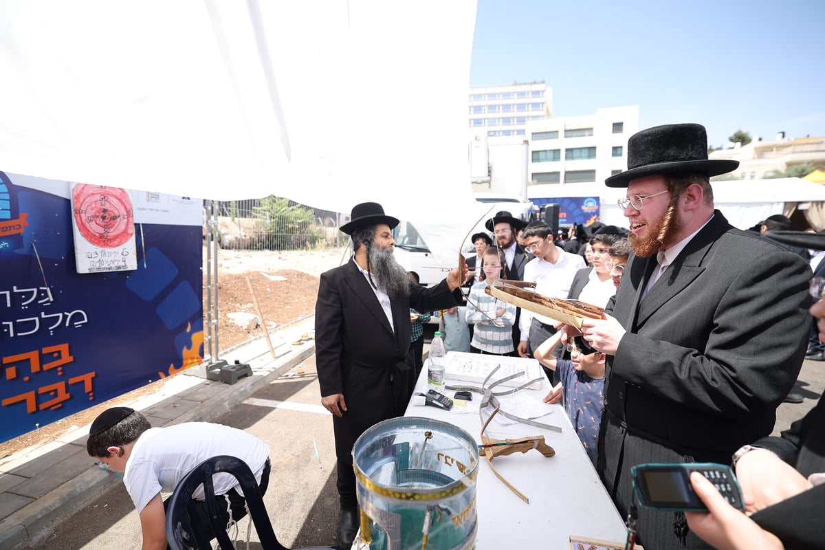 הילולת הרשב"י בחצר ההילולא במתחם שמעון הצדיק בירושלים