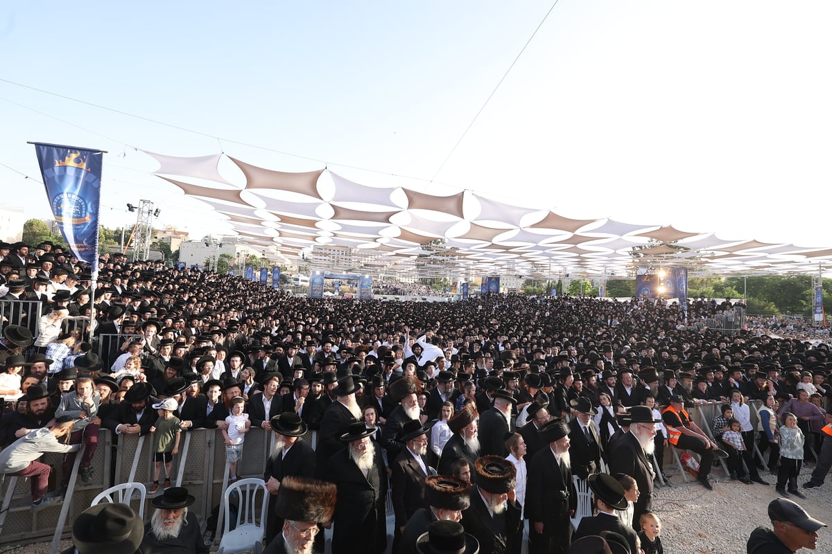 הילולת הרשב"י בחצר ההילולא במתחם שמעון הצדיק בירושלים