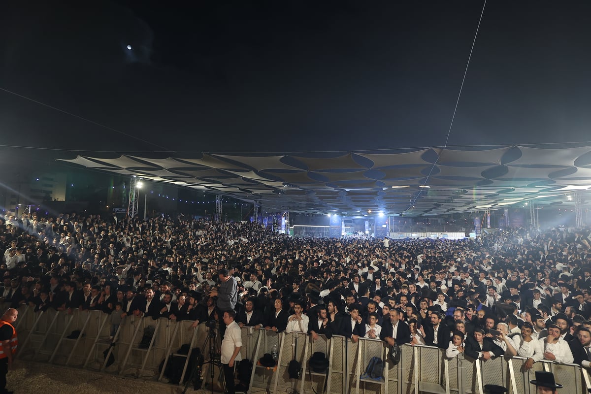 הילולת הרשב"י בחצר ההילולא במתחם שמעון הצדיק בירושלים