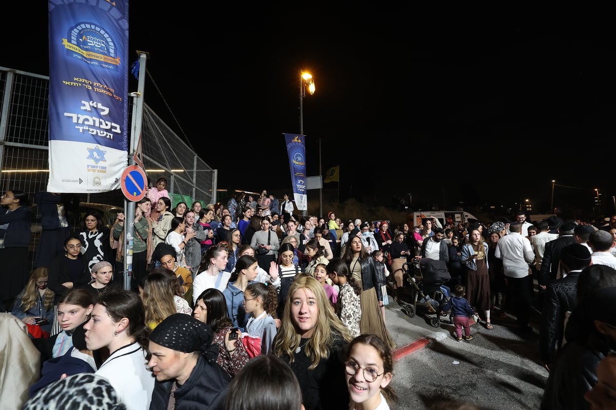 הילולת הרשב"י בחצר ההילולא במתחם שמעון הצדיק בירושלים