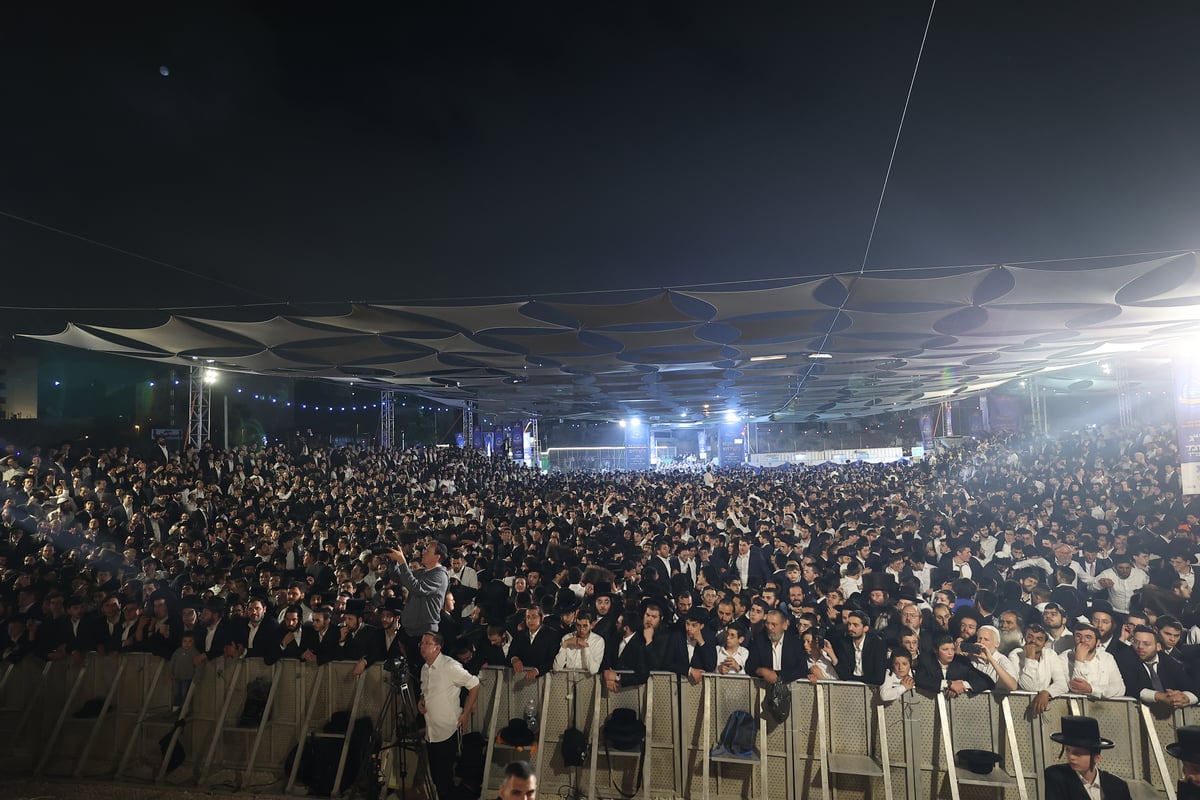 הילולת הרשב"י בחצר ההילולא במתחם שמעון הצדיק בירושלים