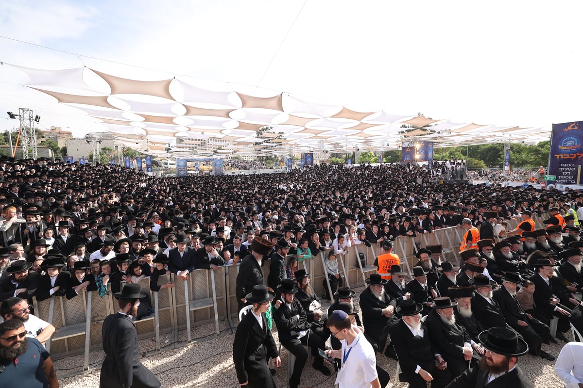 הילולת הרשב"י בחצר ההילולא במתחם שמעון הצדיק בירושלים