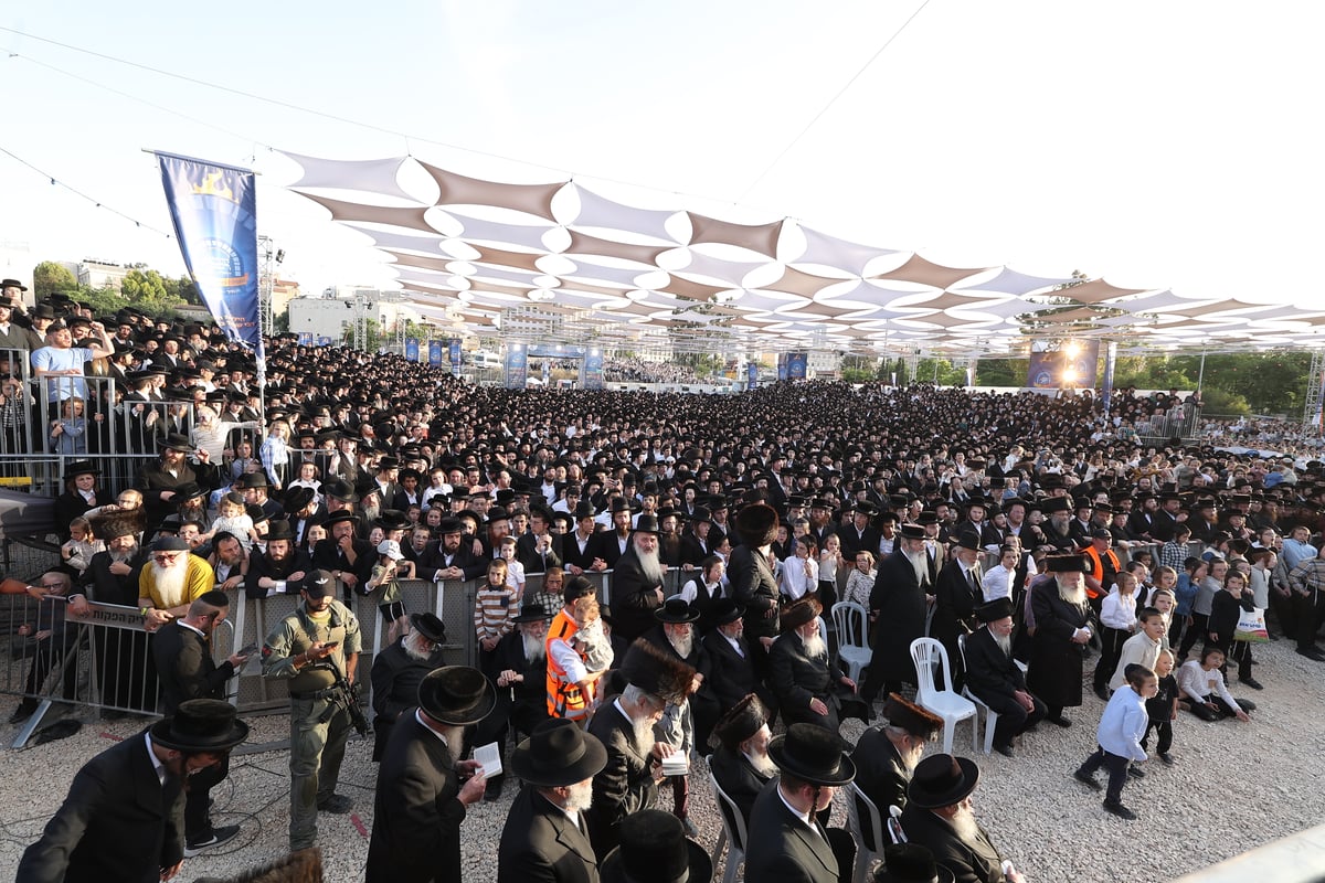 הילולת הרשב"י בחצר ההילולא במתחם שמעון הצדיק בירושלים