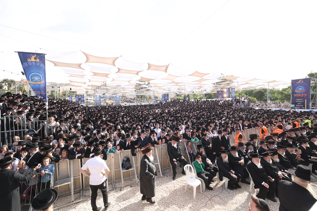 הילולת הרשב"י בחצר ההילולא במתחם שמעון הצדיק בירושלים