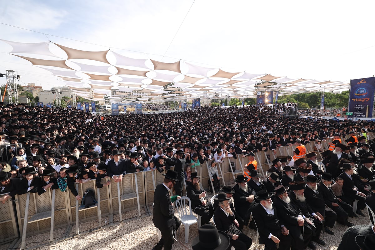 הילולת הרשב"י בחצר ההילולא במתחם שמעון הצדיק בירושלים