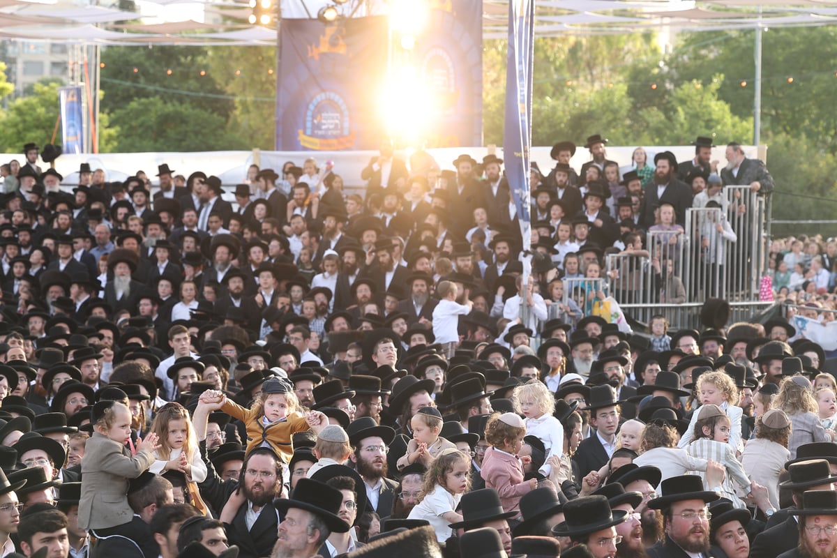 הילולת הרשב"י בחצר ההילולא במתחם שמעון הצדיק בירושלים