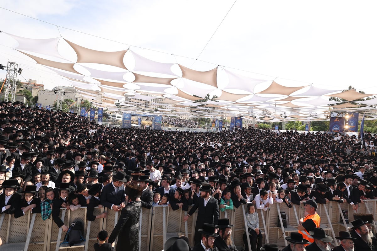 הילולת הרשב"י בחצר ההילולא במתחם שמעון הצדיק בירושלים