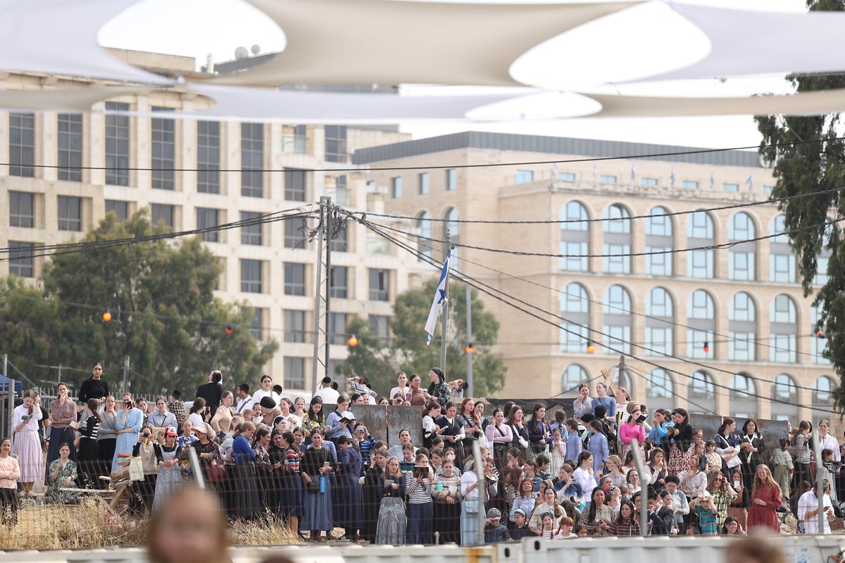 הילולת הרשב"י בחצר ההילולא במתחם שמעון הצדיק בירושלים