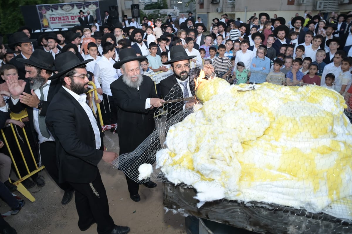 ל"ג בעומר אצל הגר"ש גבאי 