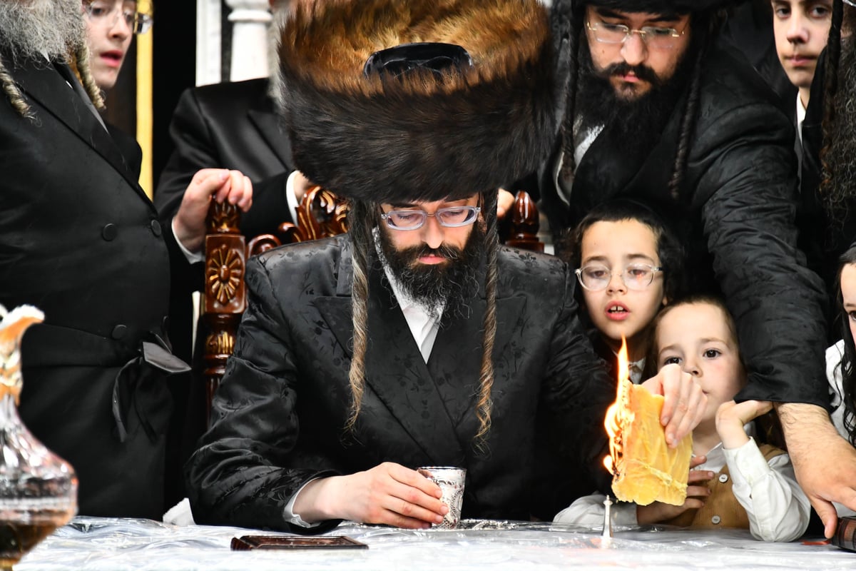 האדמו"ר מזוויעהיל שבת בבני ברק