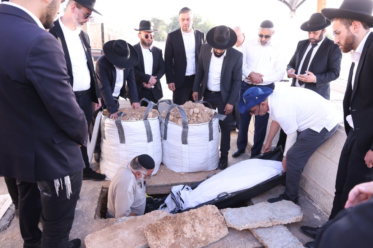 מסע הלוויית הרב אליעזר כהן ז"ל