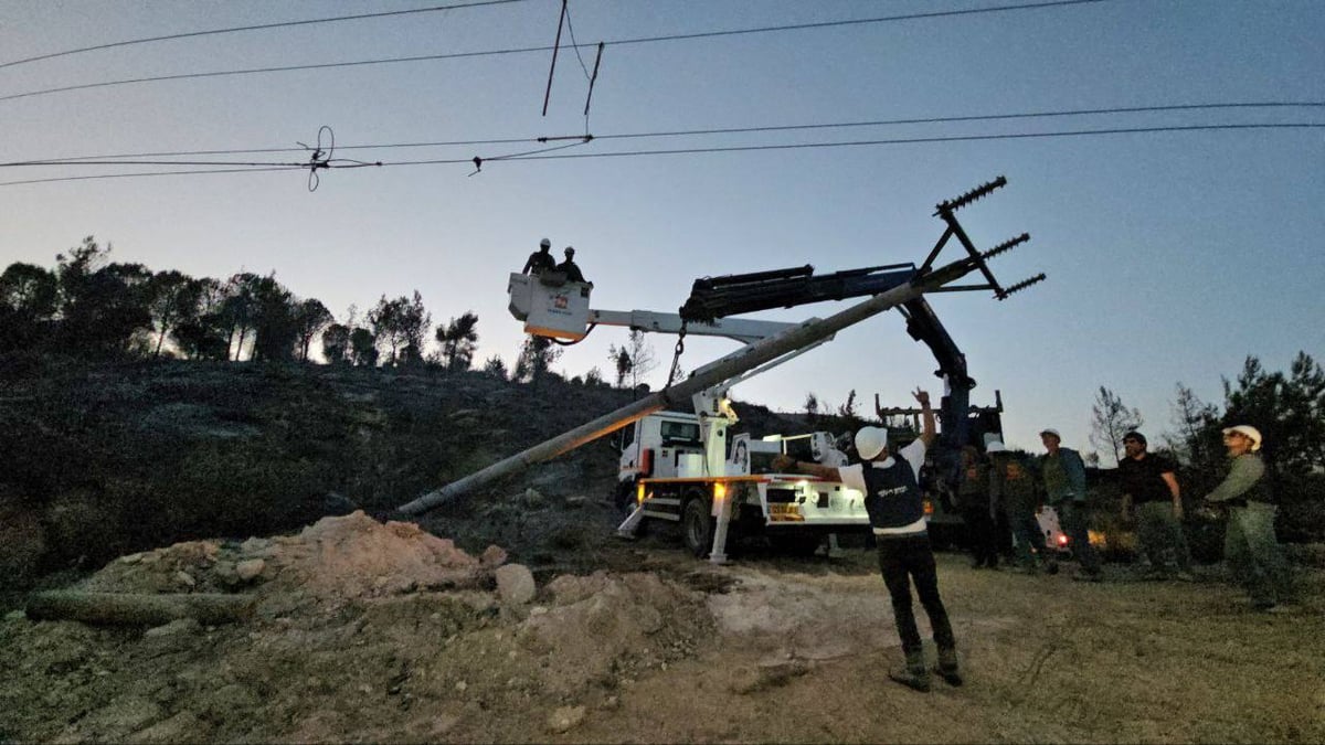 שיקום הנזקים באזור מרגליות