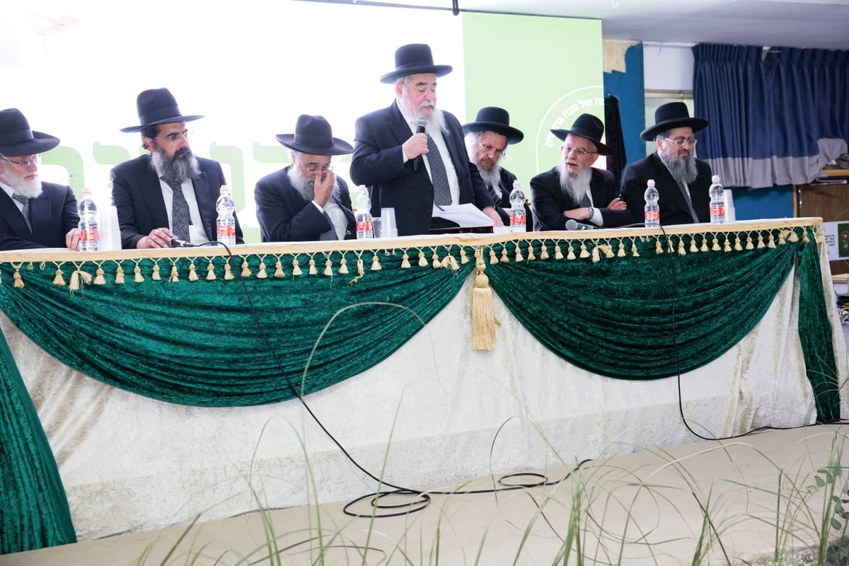 כנס לסיום שנה"ל הראשונה בשלוחת הסמינר הישן בירושלים בהשתתפות רבנים