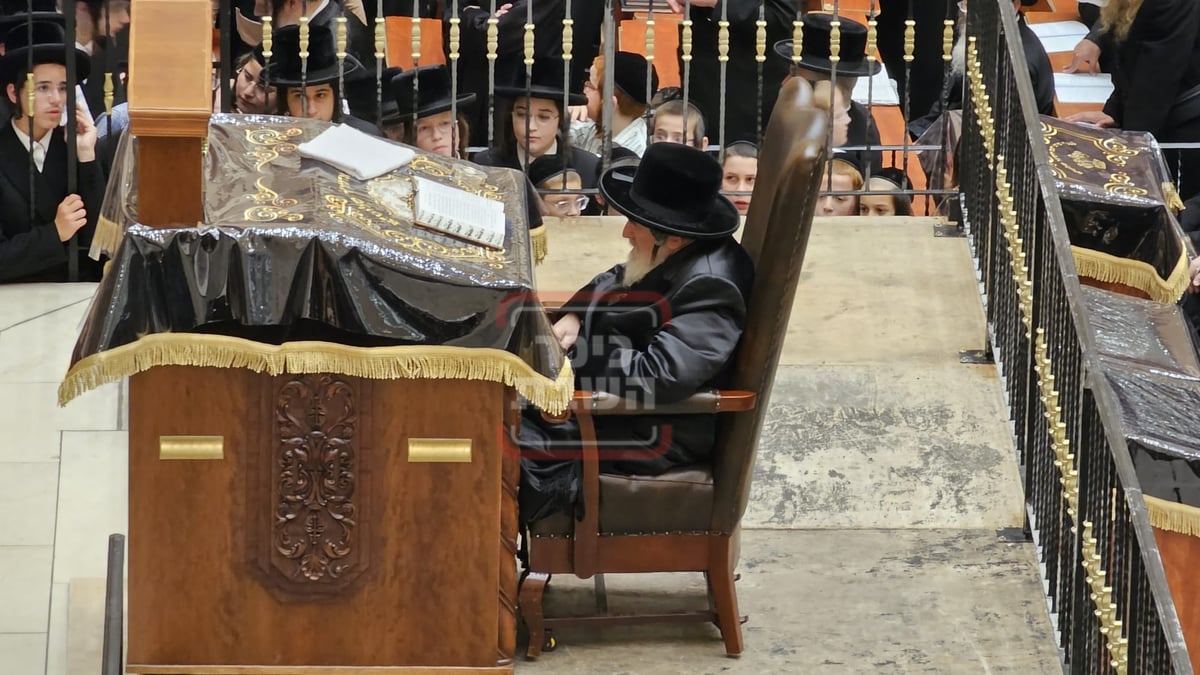 האדמו"ר מויז'ניץ בספירת העומר