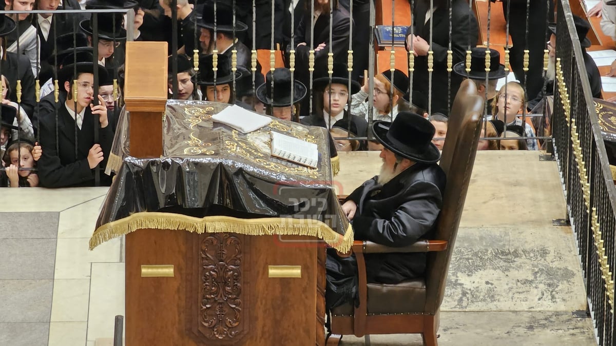 האדמו"ר מויז'ניץ בספירת העומר