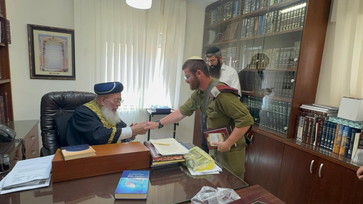 החייל אצל הגרש"מ עמאר