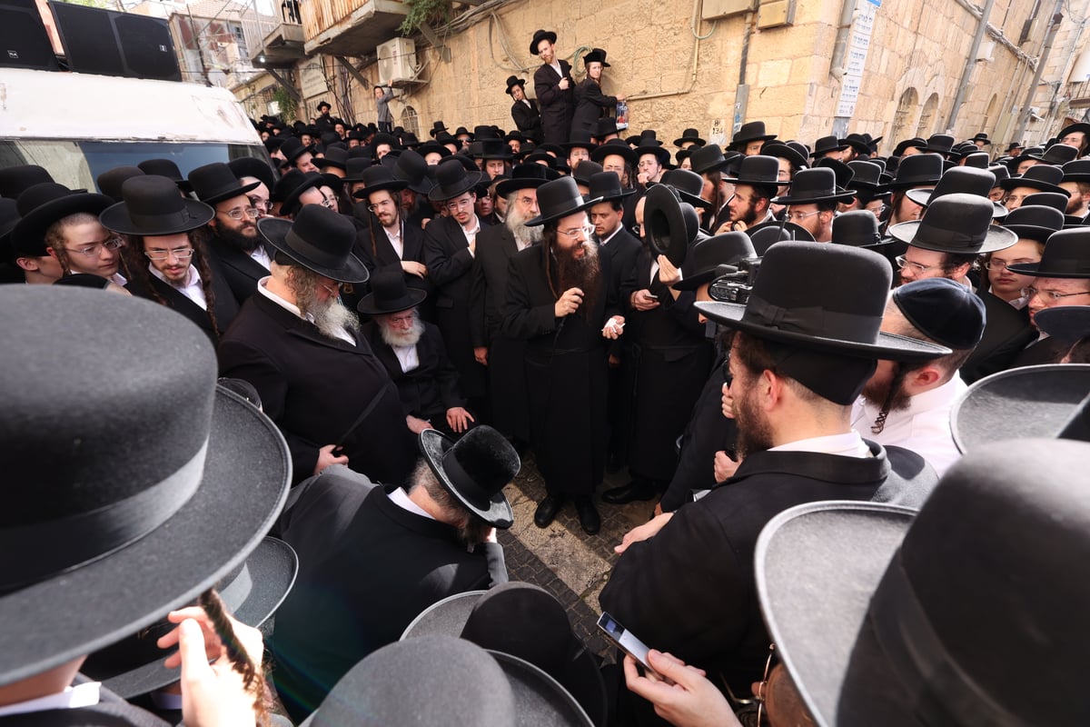 הלוויית הרבנית הצדקנית מגור ע"ה