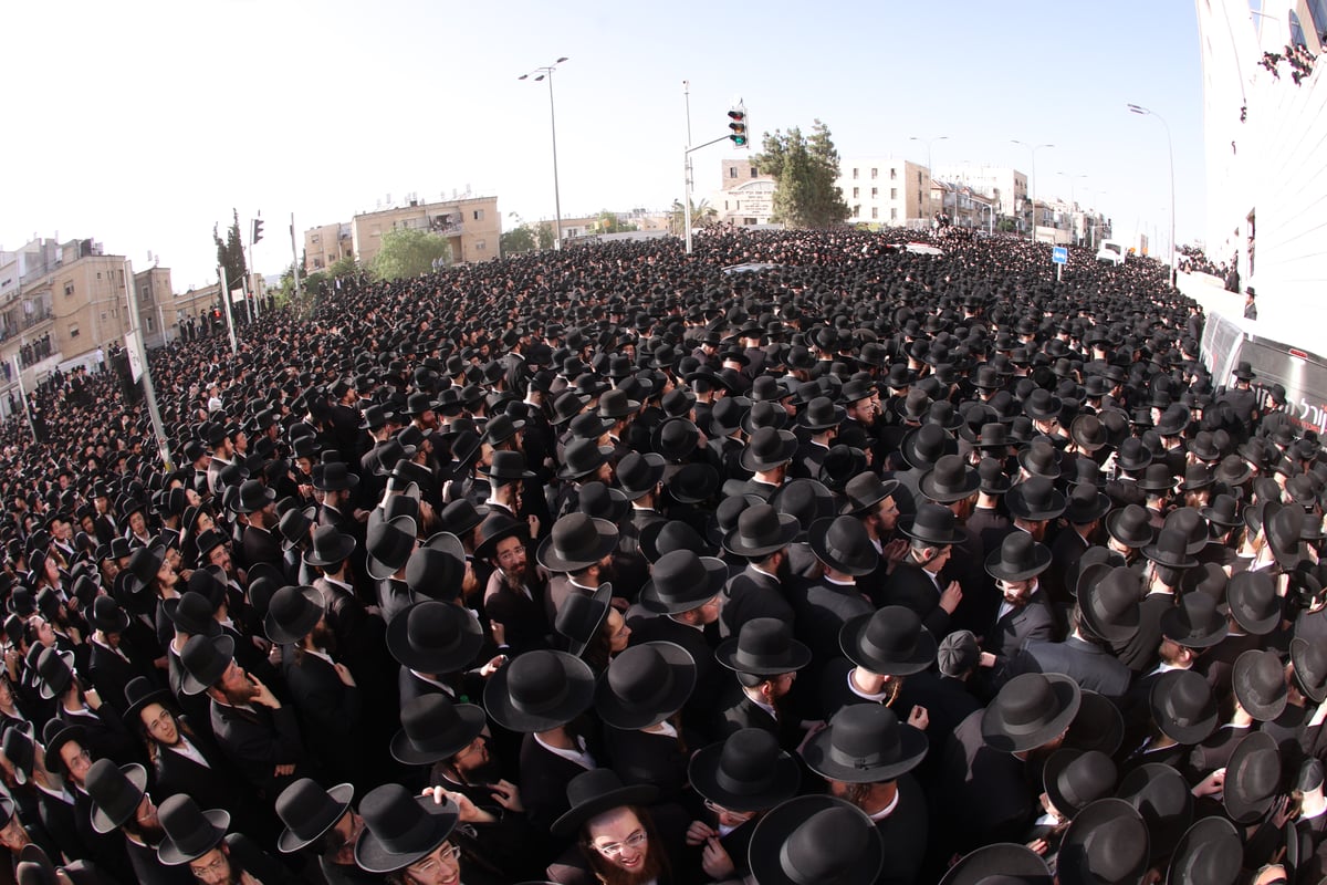 הלוויית הרבנית הצדקנית מגור ע"ה