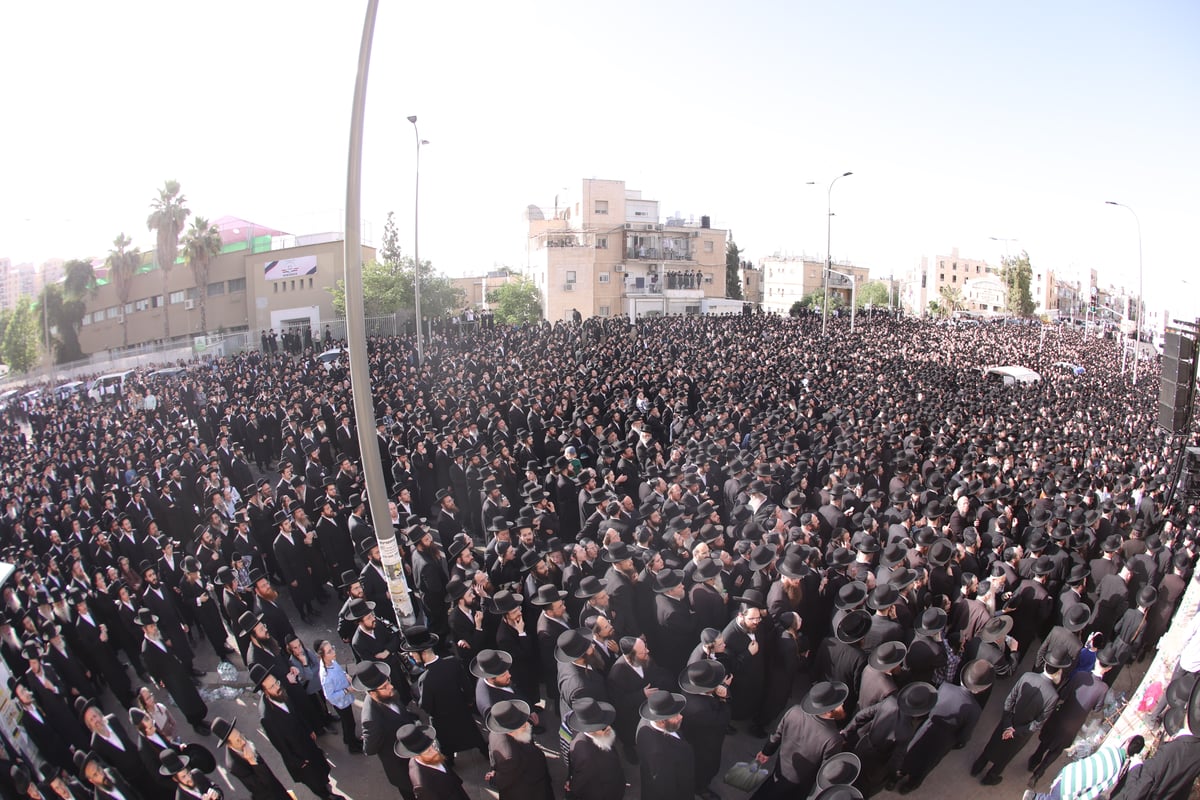 הלוויית הרבנית הצדקנית מגור ע"ה