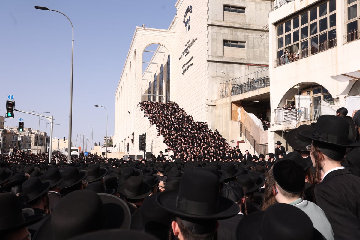 הלוויית הרבנית הצדקנית מגור ע"ה