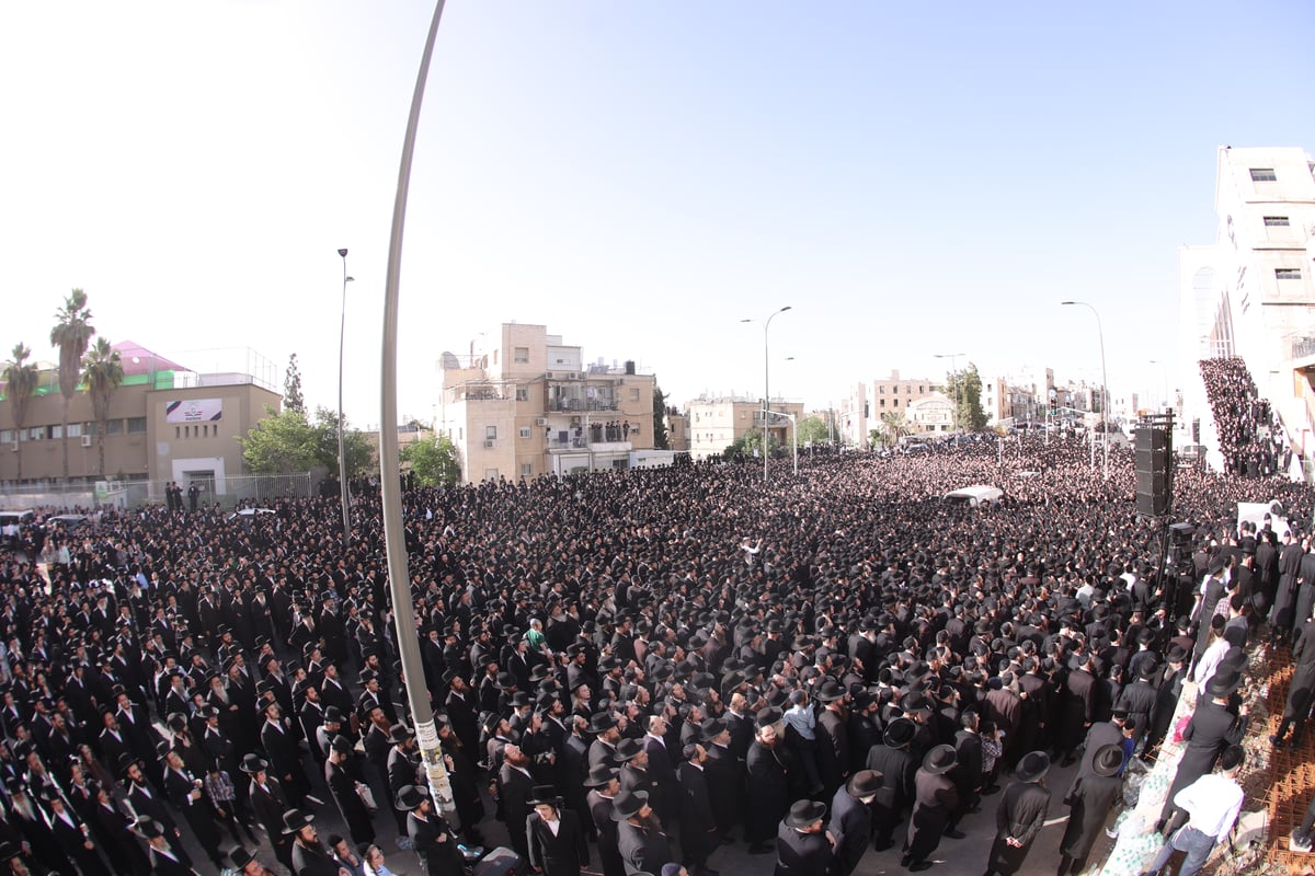 הלוויית הרבנית הצדקנית מגור ע"ה