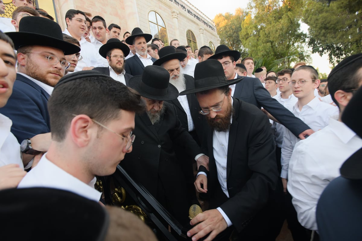 הגאון רבי דב לנדו בישיבת עטרת שלמה - סורוצקין