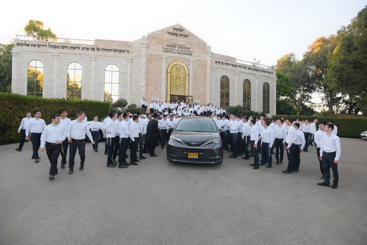 הגאון רבי דב לנדו בישיבת עטרת שלמה - סורוצקין