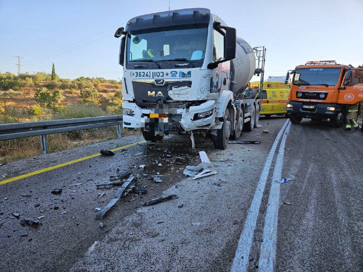 זירת התאונה